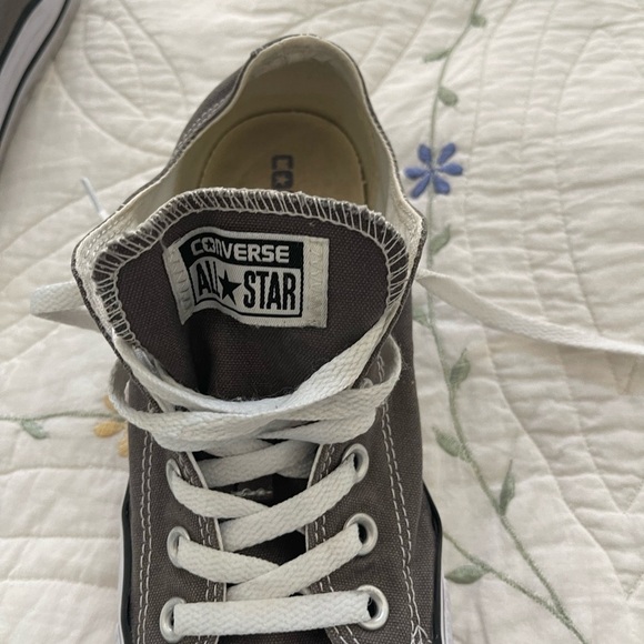 Dark grey woman’s converse size 8 - Picture 5 of 7